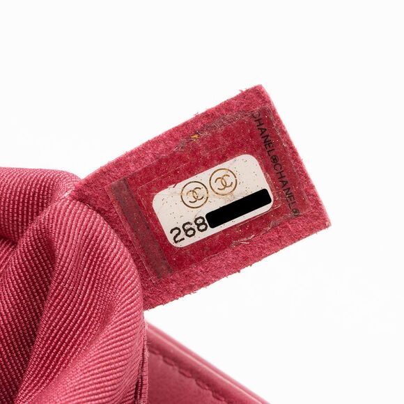 Chanel Lambskin Tweed Small Boy Bag - Picture 6 of 16